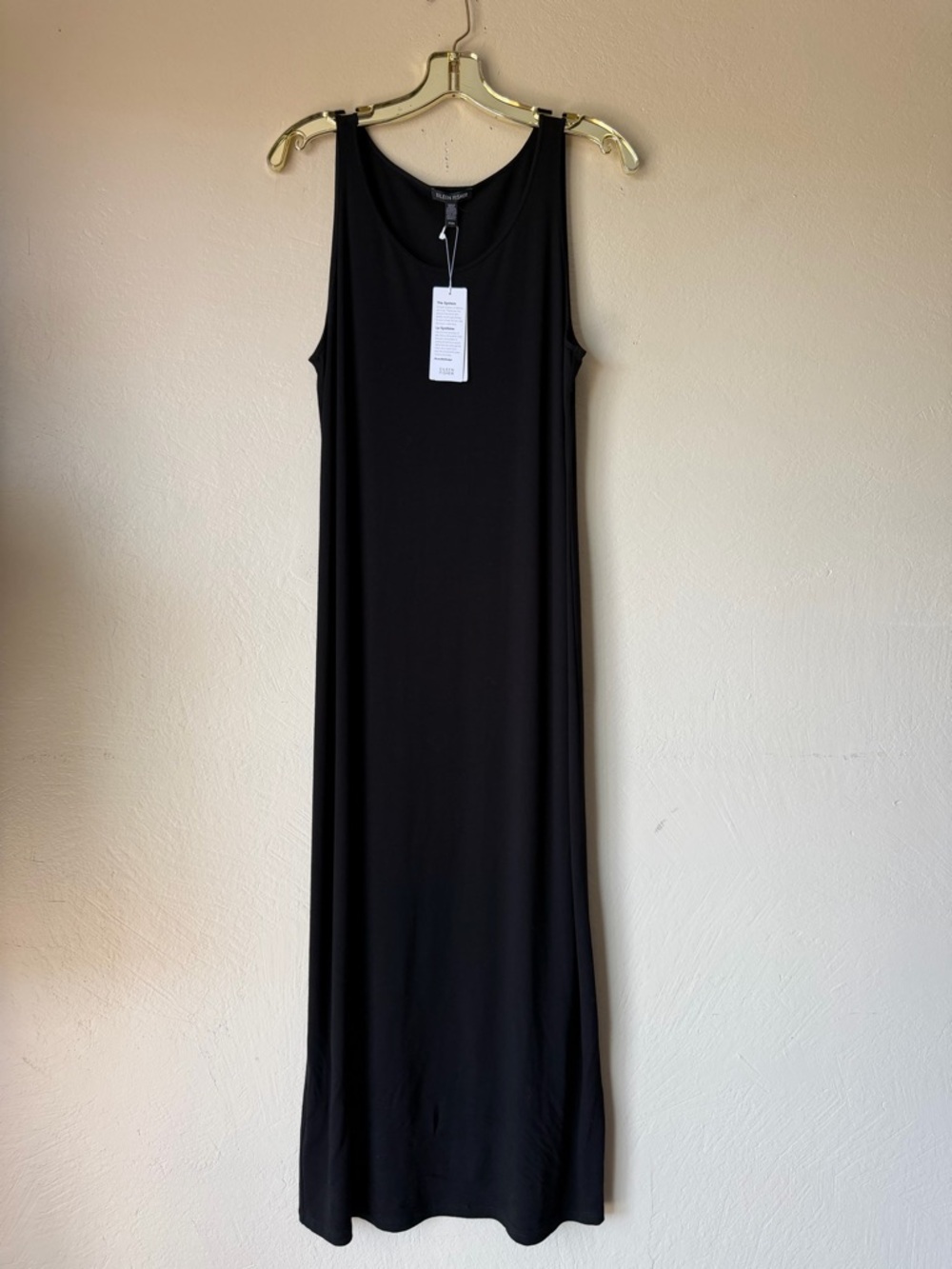Eileen fisher jersey tank dress scoop neck full length medium nwt viscose - Picture 12 of 15